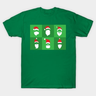 Santa Claus beard ugly christmas T-Shirt